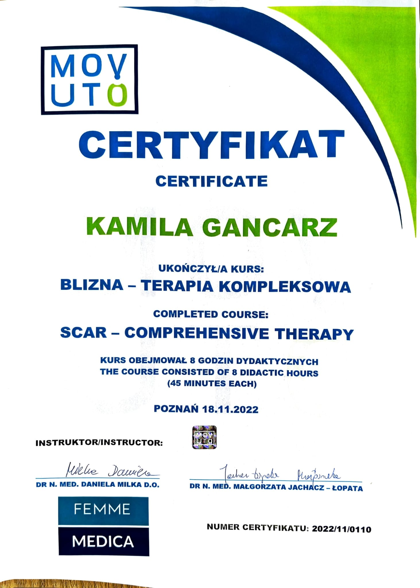 Blizna – terapia kompleksowa